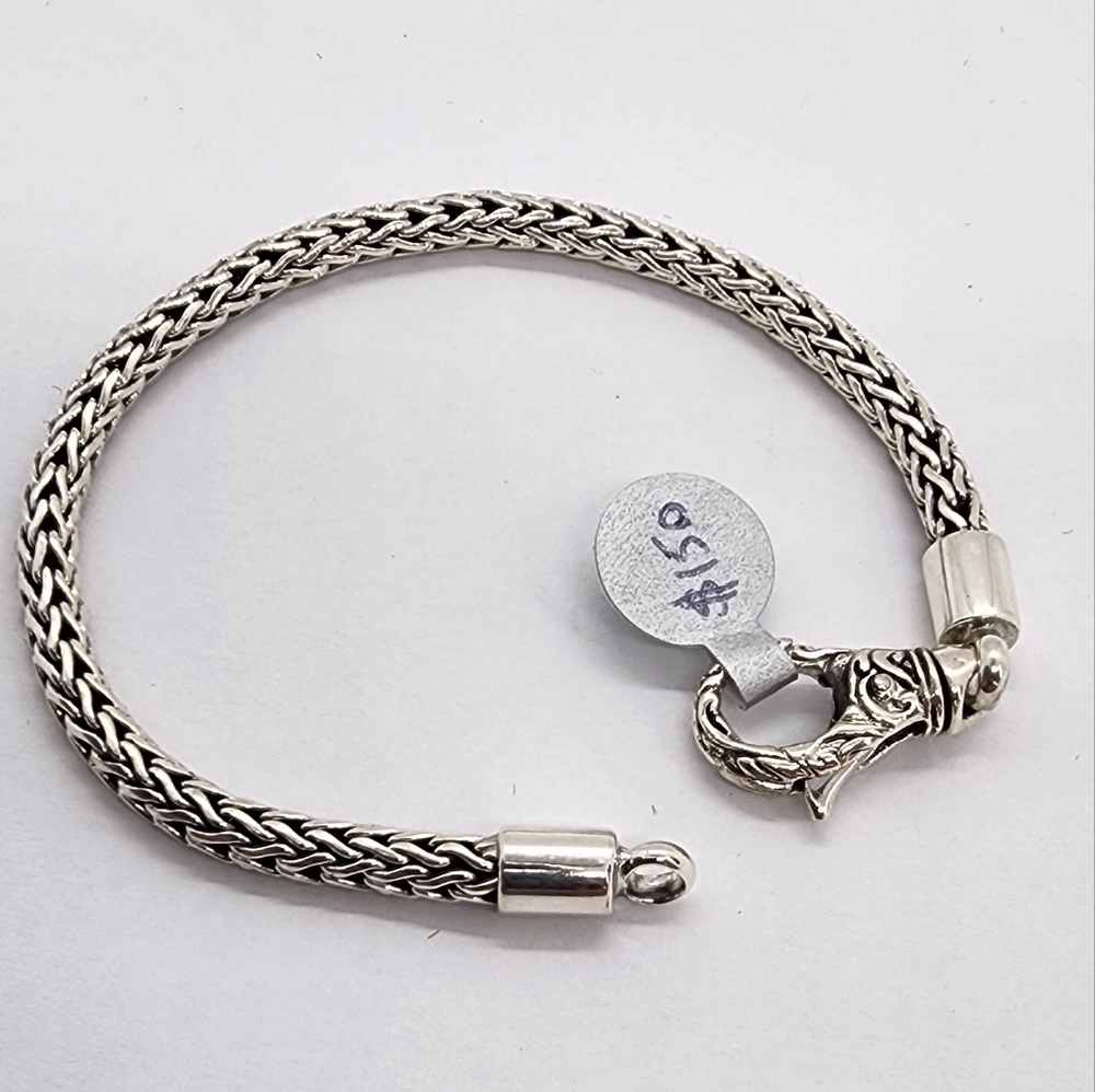 Brand New Sterling Silver 925 Hand Crafted Bracelet